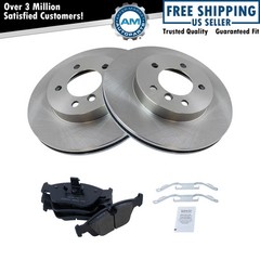 Brake Pads & Rotors Ceramic Front Set Kit for BMW 3 Series Z3 Z4 New