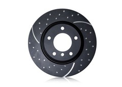 EBC GD7535 3GD Sport Slotted & Dimpled Rear Rotors for 2010-18 Toyota Highlander
