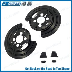 924685 Dust Shield Set For Aspen Durango Rear Brake Rotor Backing Plate 06-12