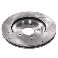 Front Brake Rotors & Pads Kit for Chrysler Voyager 2020-2021 Ram C/V 2012-2015