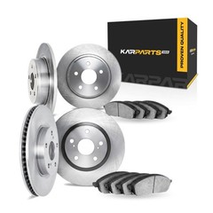 For Chevy Monte Carlo/Impala 2005 Brake Rotor Set Front and Rear | Plain Rotor