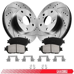 Front Brake Rotor & Ceramic Pad for 2005 – 2014 2015 Toyota Tacoma Truck 5LUGS