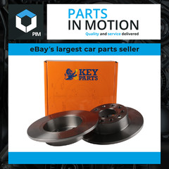2x Brake Discs Pair Solid fits SKODA YETI 5L Rear 1.2 1.4 1.6D 2.0D 09 to 17 Set