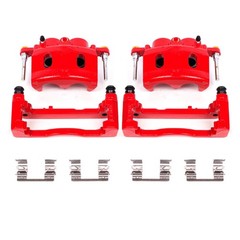 Powerstop S4918A Red Powder Coated Calipers for 07-19 Silverado Sierra Escalade