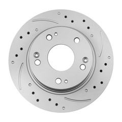 11.1in Front & 10.2in Rear Brake Rotors Brake Pad For Honda Civic 2013-2014 2015