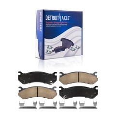 Front Rear Drilled Rotor Brake Pad for Chevy Silverado 2500 GMC Sierra 2500 HD