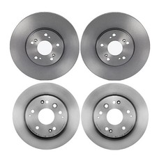 Brembo Front 300mm and Rear 282mm UV Coated Brake Disc Rotors Kit For Acura TL