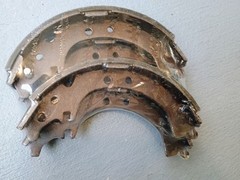 Fits TOYOTA 87-01 CAMRY SOLARA CELICA RAV4 SUPRA Rear Bonded Brake Shoes