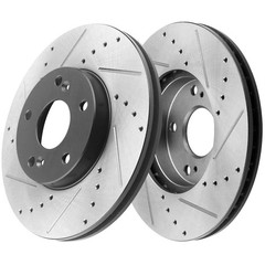 For Kia Optima Sportage Forte Rondo Brake Rotors Front Disc Rotors 5 Lugs