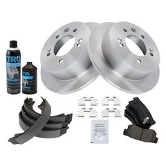 TRQ Rear Brake Pad & Rotor Kit Fits 2007-2010 Hyundai
