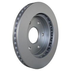 Bison Performance Pair 2 Front Coated 305mm Brake Rotors for Cadillac Chevy GMC
