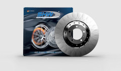 SHW Fits 18-22 Audi RS5 2.9L Front Smooth Lightweight Brake Rotor (4M0615301AM)