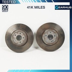 15-20 Mercedes W213 C300 E300 E53 AMG RWD Rear Brake Rotors Disc Set OEM 41K