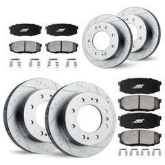 For Chevrolet Silverado SRW 3500 07 – Front + Rear Ceramic Brake Kit