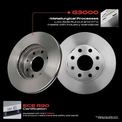 2 x Front Brake Vented Disc 96471274 Cherolet Aveo/Kalos + some Vauxhall Opel