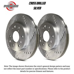 SP Performance Disc Brake Rotor Set Front For 1997-1999 Ford Expedition