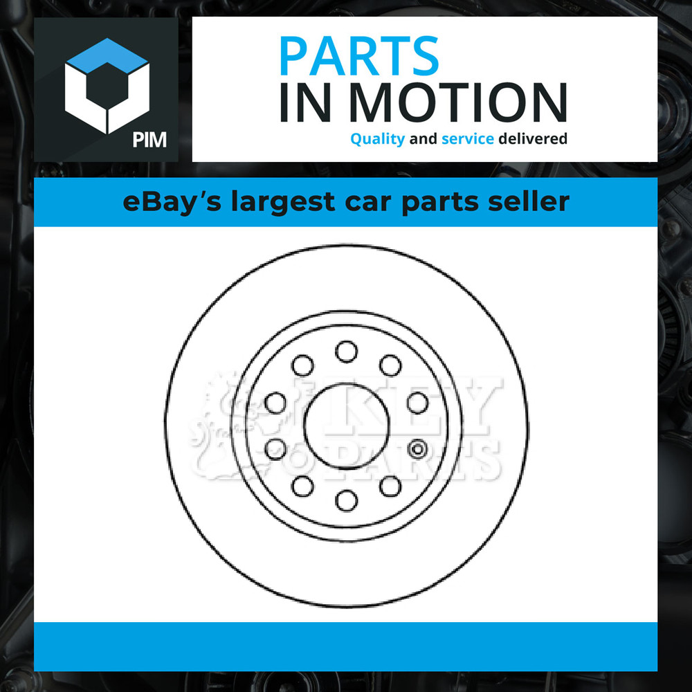 2x Brake Discs Pair Solid fits SKODA OCTAVIA Mk2, Mk3, Mk4 Rear 2005 on 272mm
