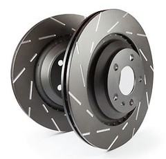 EBC Ultimax Rear Solid Brake Disc for Seat Ibiza Mk4 (6P) 1.4 TD (75 HP) (15>17)