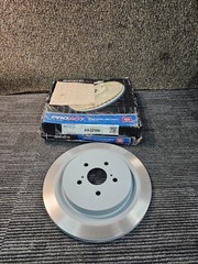 Akebono AK22106 PRO-ACT High Carbon Zinc Coated Brake Rear Disc Rotor