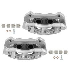 Front Rotors + Calipers Brake Pads for Ford Expedition F-150 Lincoln Navigator
