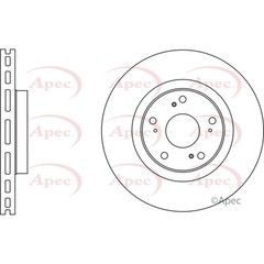 Apec Front Brake Disc DSK2649 – OE High Quality Precision Engineered Part