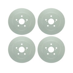 Bosch QuietCast Front 259mm & Rear 259mm Solid Disc Brake Rotors Kit For Prius