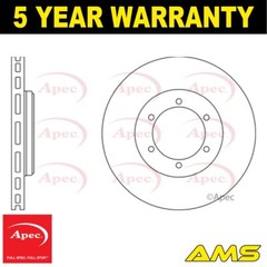 Fits Carbodies FX Fairway 1993-1996 LTI TX 1997-2018 Brake Disc Front Apec