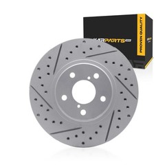 For Saab 9-2X 2005 2006 Brake Rotor | 2.28 in. / 58 mm. Center Hole Diameter