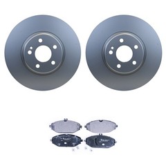 Hella Front Rotors Low-Met Disc Brake Pad Kit For W205 C300 264 W213 E300 274