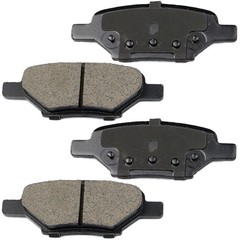 Rear Disc Brake Rotors and Ceramic Brake Pads For Chevrolet Impala 2011-2016