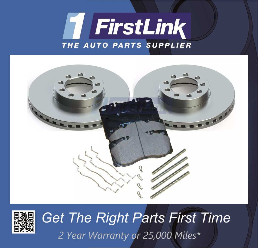 Iveco Daily MK6 Euro 60C 65C 70C 2014- Front Brake Discs Pads 300mm Vented