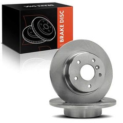 2Pcs Disc Brake Rotors for Mini Cooper 2007 2008 2009-2016 Front Left & Right
