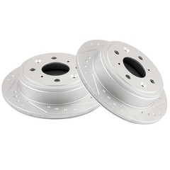 239mm Rear Disc Brake Rotors for Honda Civic Del Sol CRX Prelude Acura Integra