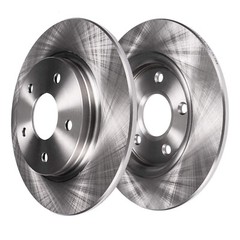 Rear Disc Rotors & Ceramic Brake Pads for 2007 – 2015 2016 2017 Jeep Wrangler JK