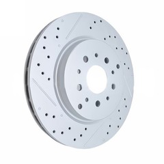 257141 Front Brake Rotors Set 4.7L For Maserati GranTurismo Grancabrio 2008-2019