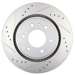 Front And Rear Brake Ceramic Pads And Rotors Kit For 2012 2013-2017 Ford F-150