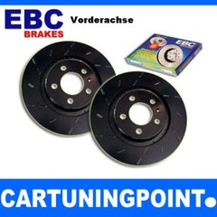 EBC Brake Discs Front Black Dash for Citroen Xsara Picasso N68 USR1069