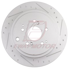 For 2001-2006 Acura MDX 2003-2008 Honda Pilot Rear Ceramic Brake Rotors And Pads