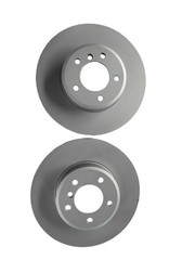 324mmFront Disc Brake Rotors Ceramic Brake Pads Fit BMW 530i 2004 2005 2006 2007