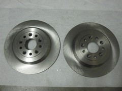 Rear Disc Brake Rotors for Ford Explorer Edge Lincoln MKS MKT Mercury Sable
