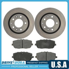 Rear Disc Brake Rotors and Brake Pads Kit for Mazda MX-5 Mazda MX-5 Miata