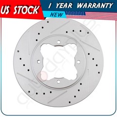 Front Brake Disc Rotors + Ceramic Pads Fits 1990-1997 Honda Accord G3000 Casting