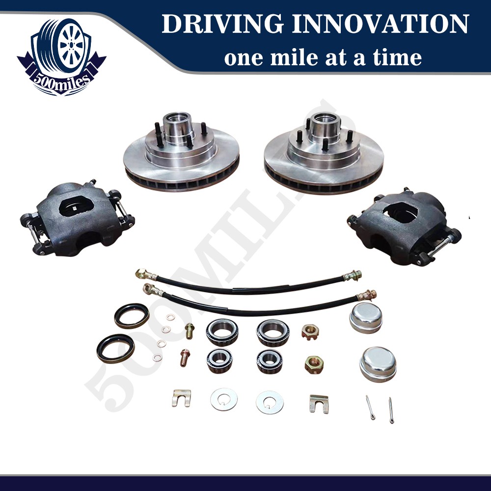 For 1960-70 Chevy C10 Front Truck Disc Brake Conversion Wheel Component Kit 5Lug