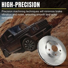 Front Vented Disc Brake Rotors for Toyota Highlander Sienna Lexus NX300H RX350