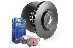 EBC Brakes S1KF1582 S1 Kits Ultimax and RK rotors