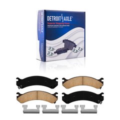 Front Rear Drilled Rotor Brake Pad for Chevy Silverado 2500 GMC Sierra 2500 HD