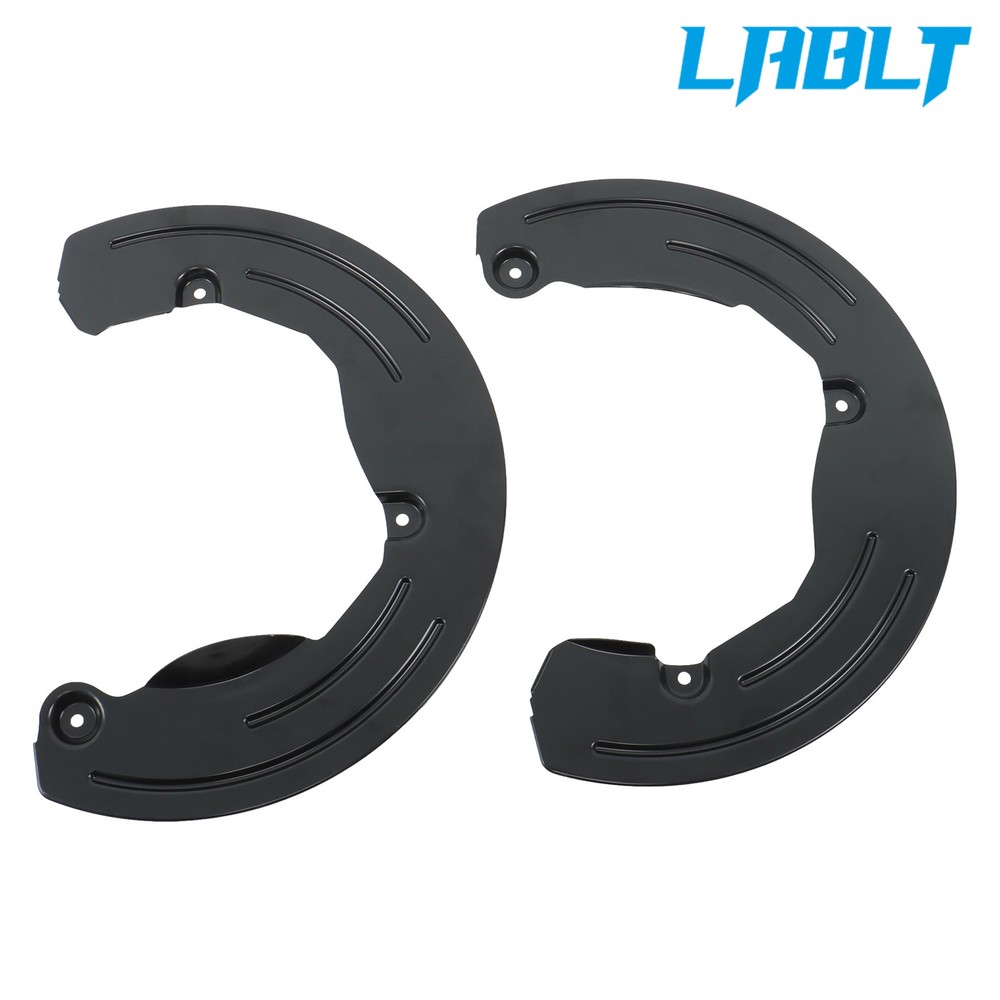 LABLT 2Pcs Brake Splash Shield Front LH+RH For Dodge Ram 2009-24 52122242AE