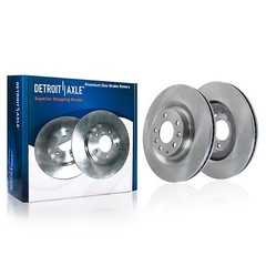 12.60” Front Disc Brake Rotors and Ceramic Brake Pads Kit for Mazda CX-9 CX-5