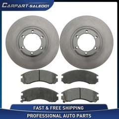 10.91″ Front Disc Brake Rotors Brake Pads Kit for 1992 Mitsubishi Montero 3.0L