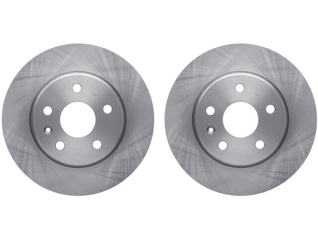 44MM14H Front Brake Rotor Set Fits 2011-2013 Buick Regal 2.4L 4 Cyl
